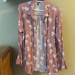 Orb Long Sleeve Button Up